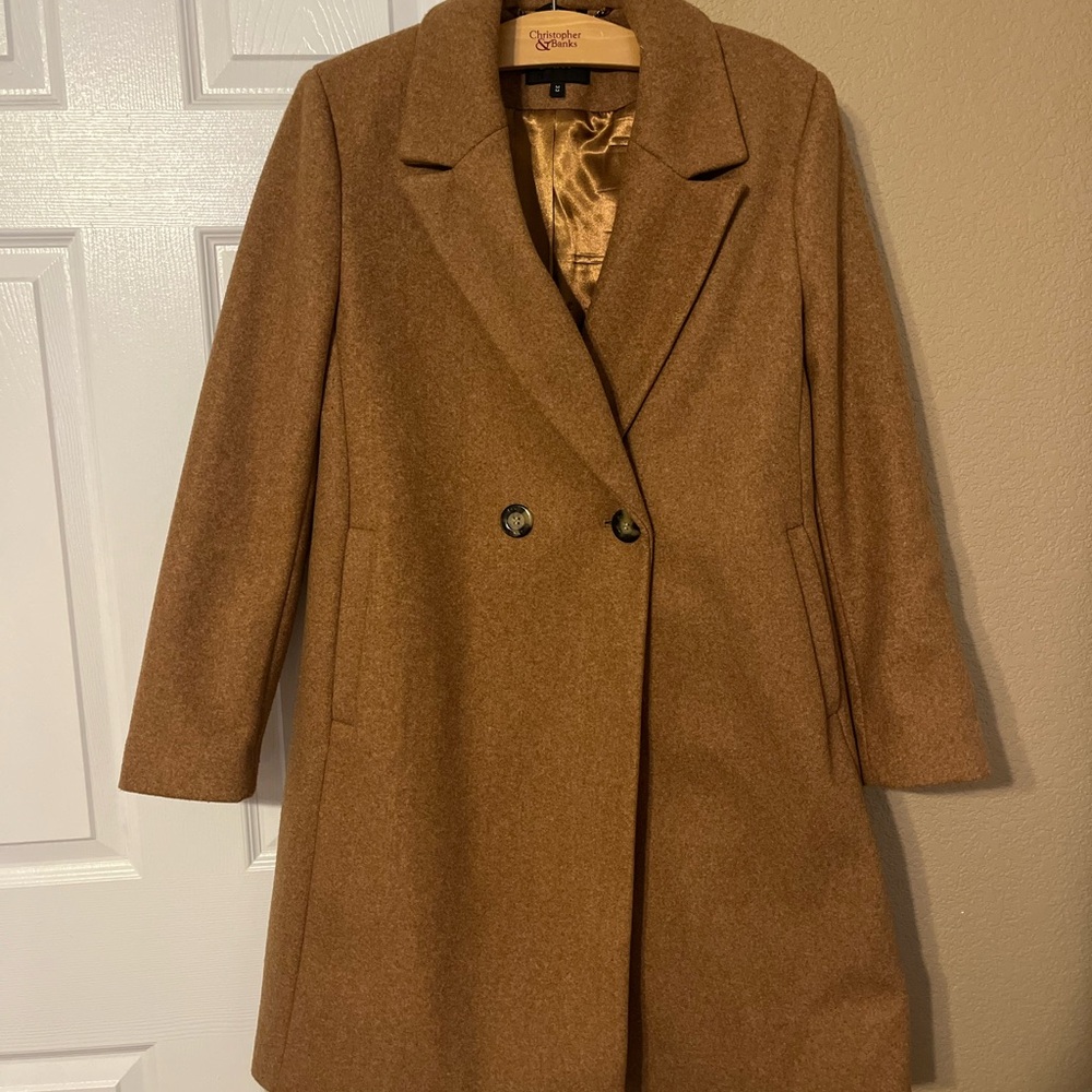DKNY Women's Brown Trench Coat